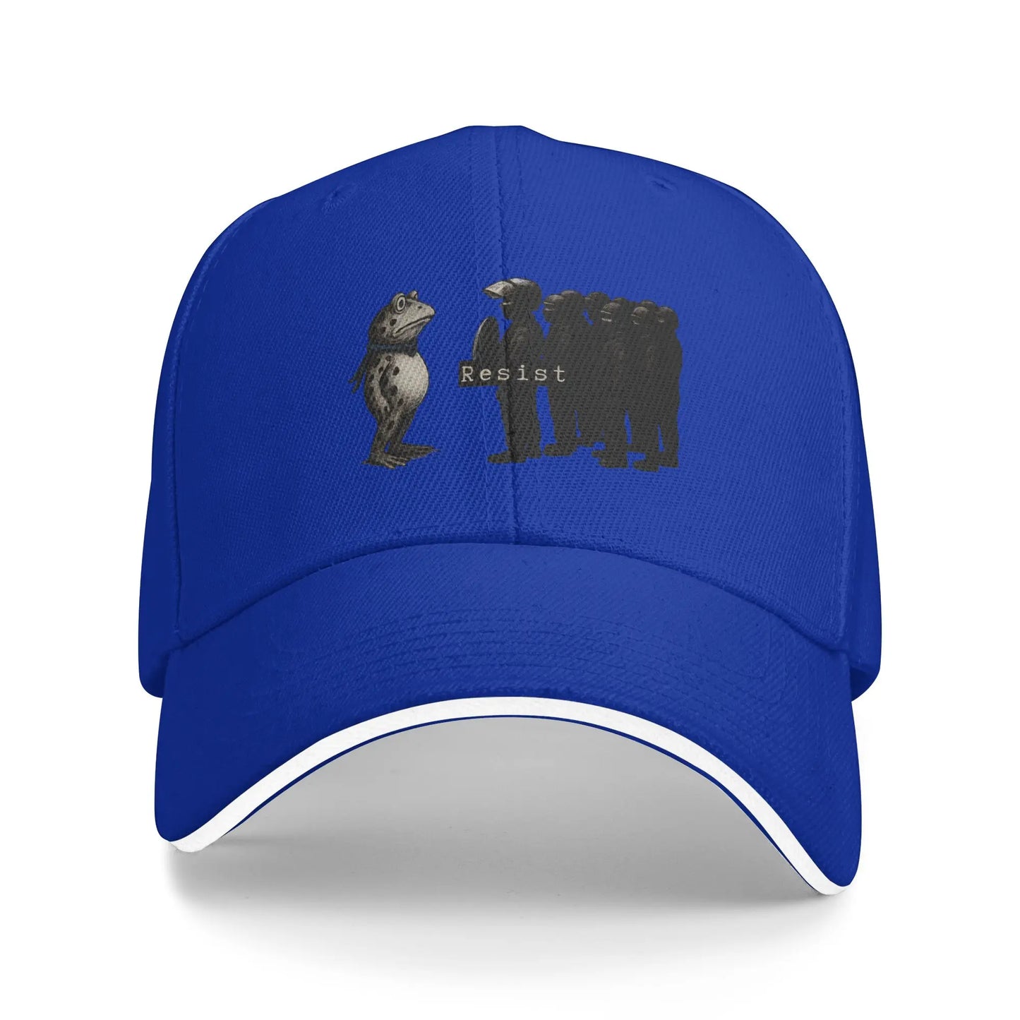 Portland Frog Resist Baseball Cap  Unisex Men Print Hip Hop