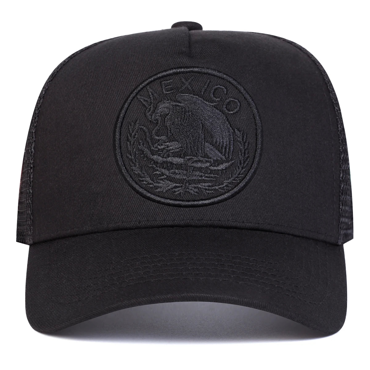Unisex Mexican Flag Embroidery Baseball Net Caps