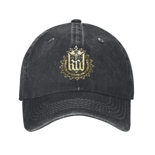 Kingdom Come Deliverance Logo Baseball Cap Distressed Denim RPG Game