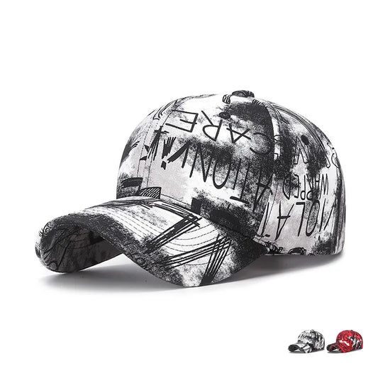 New Cool Fashion Graffiti Women Men Caps Hat Female Male Sport Visors Baseball Cap For Women Men