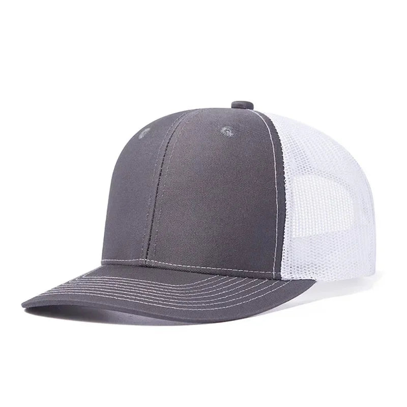 Hot Sale Unisex Snapback Cap for Men Women Slight Curved Brim Style Trucker Hat