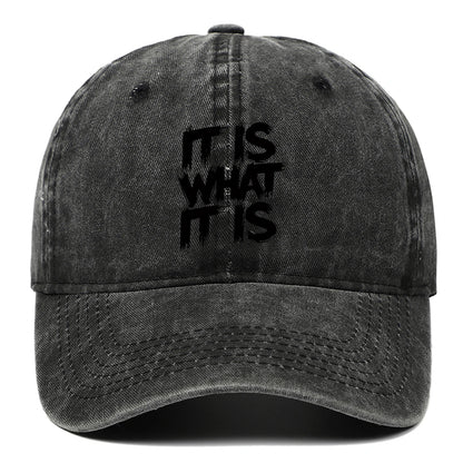 Black Letter Printed Baseball Caps For Men And Women