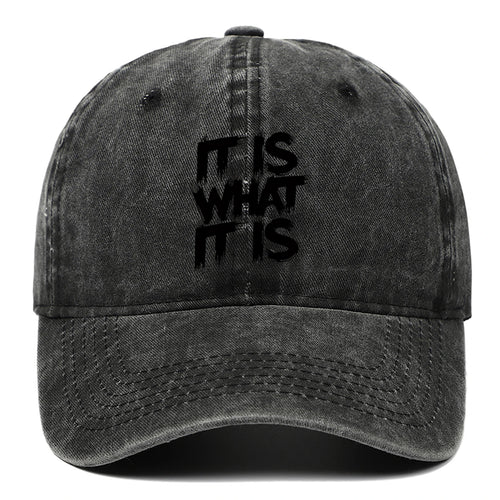 Black Letter Printed Baseball Caps For Men And Women