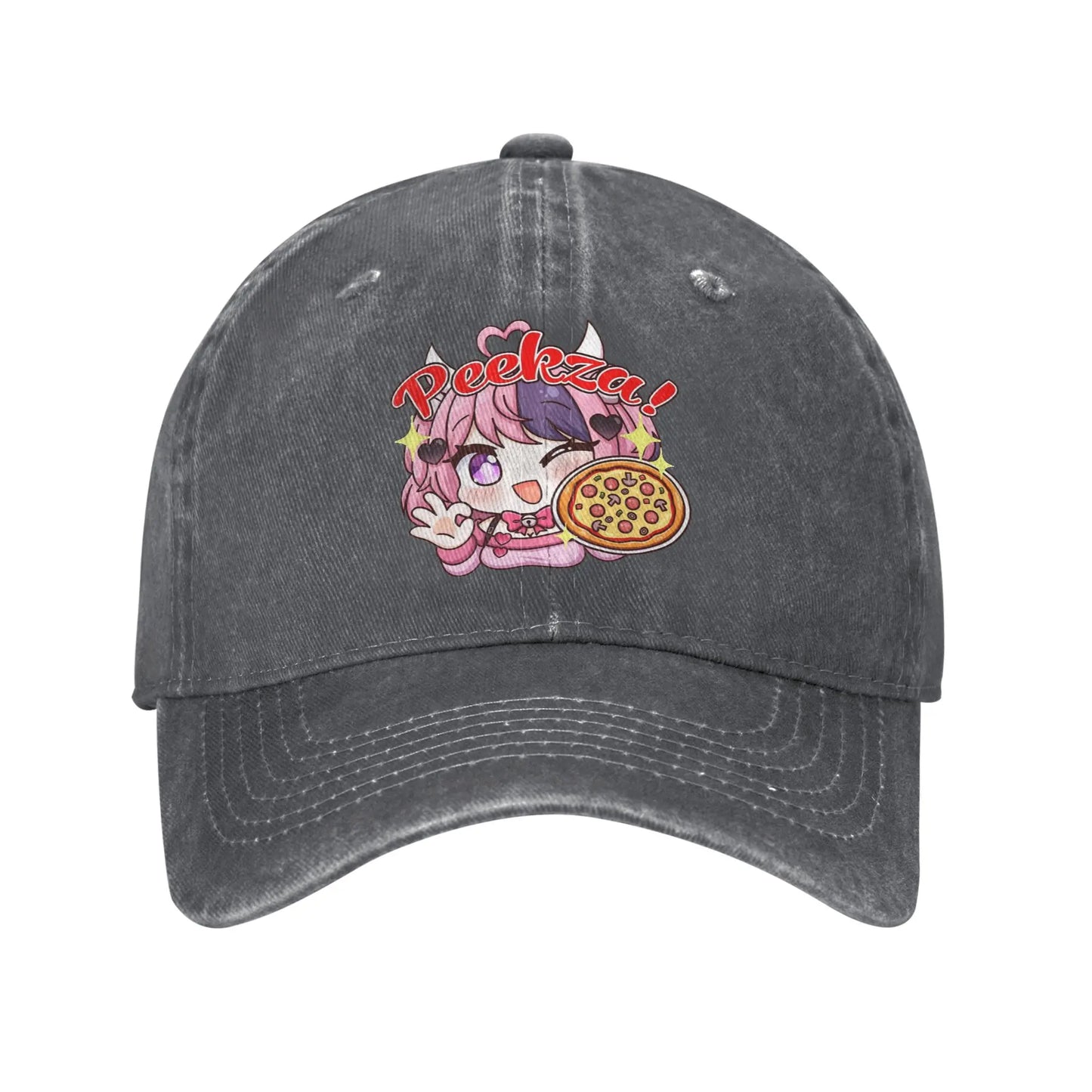 Ironmouse Peekza Washed Baseball Cap