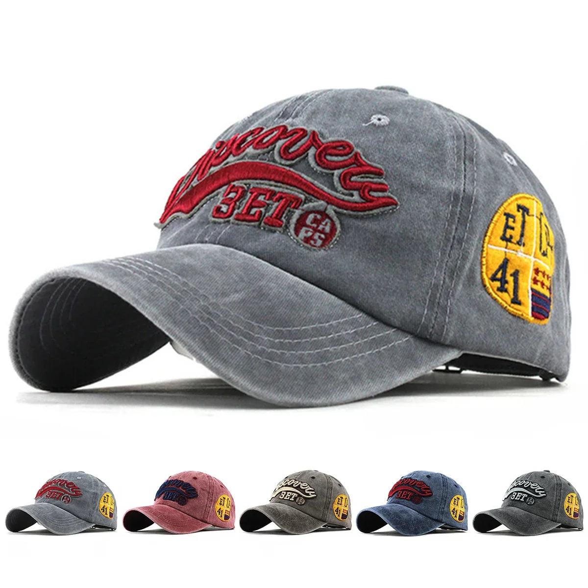 3ET Embroidered Baseball Cap