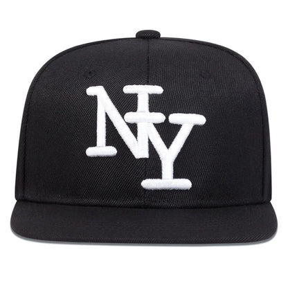 Unisex Letter Embroidery Hip-hop Hats Snapback Caps