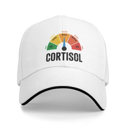 Low Cortisol Levels V Baseball Caps