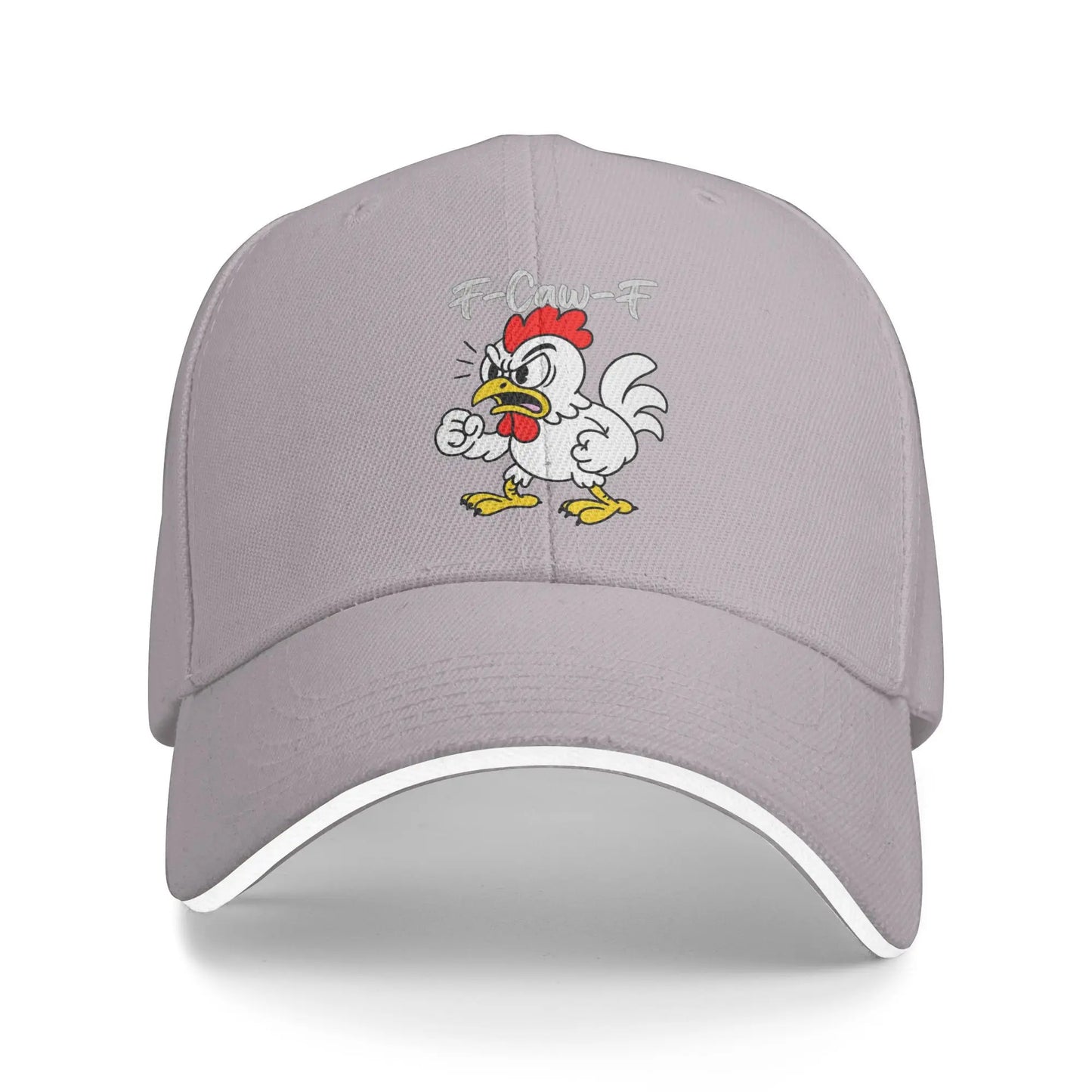 Men Women Funny F-Caw-F Chicken FCAWF Hats Stylish Baseball Cap