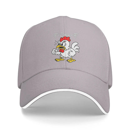 Men Women Funny F-Caw-F Chicken FCAWF Hats Stylish Baseball Cap