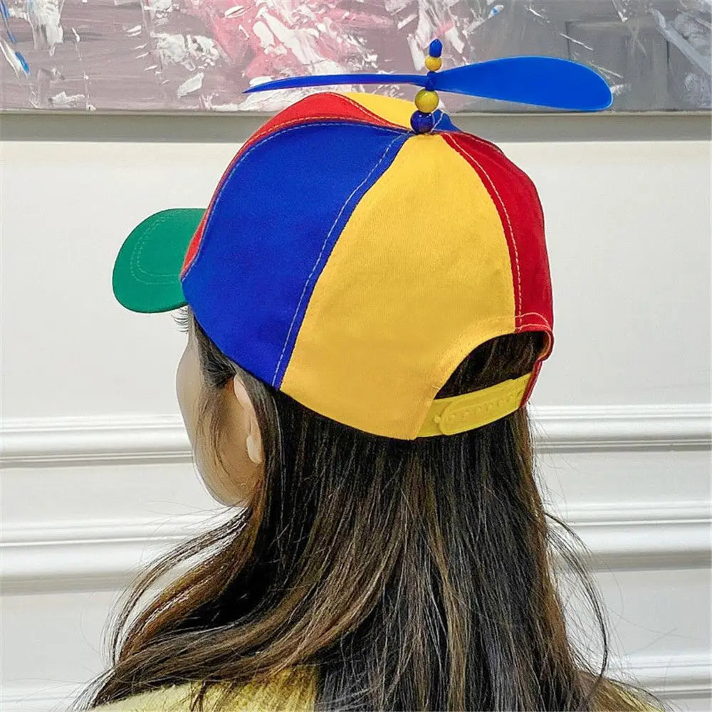 Helicopter Propeller Adventure Dad Hat Rainbow Bamboo Dragonfly Baseball Cap