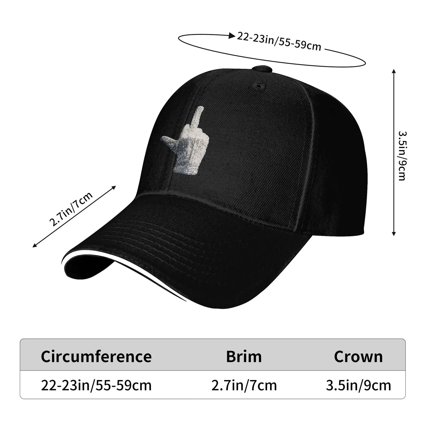 Baseball Cap Rhinestone Silver MJ Michael Jackson Glove Hand Silhouette Print