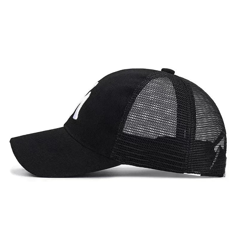Hat Summer Embroidery Letters Breathable Duck Tongue Cap Baseball Cap