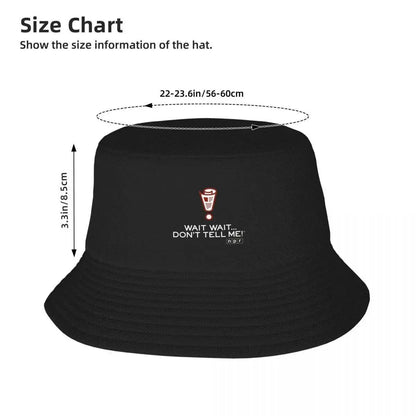 NPR Wait Wait Don’T Tell Me Logo Premium Bucket Hat