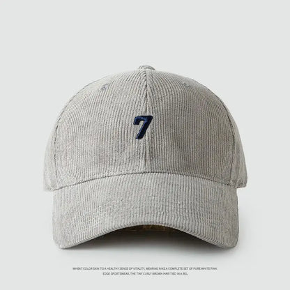 Winter 60-65 cm Large Size Corduroy Baseball Cap For Men Women