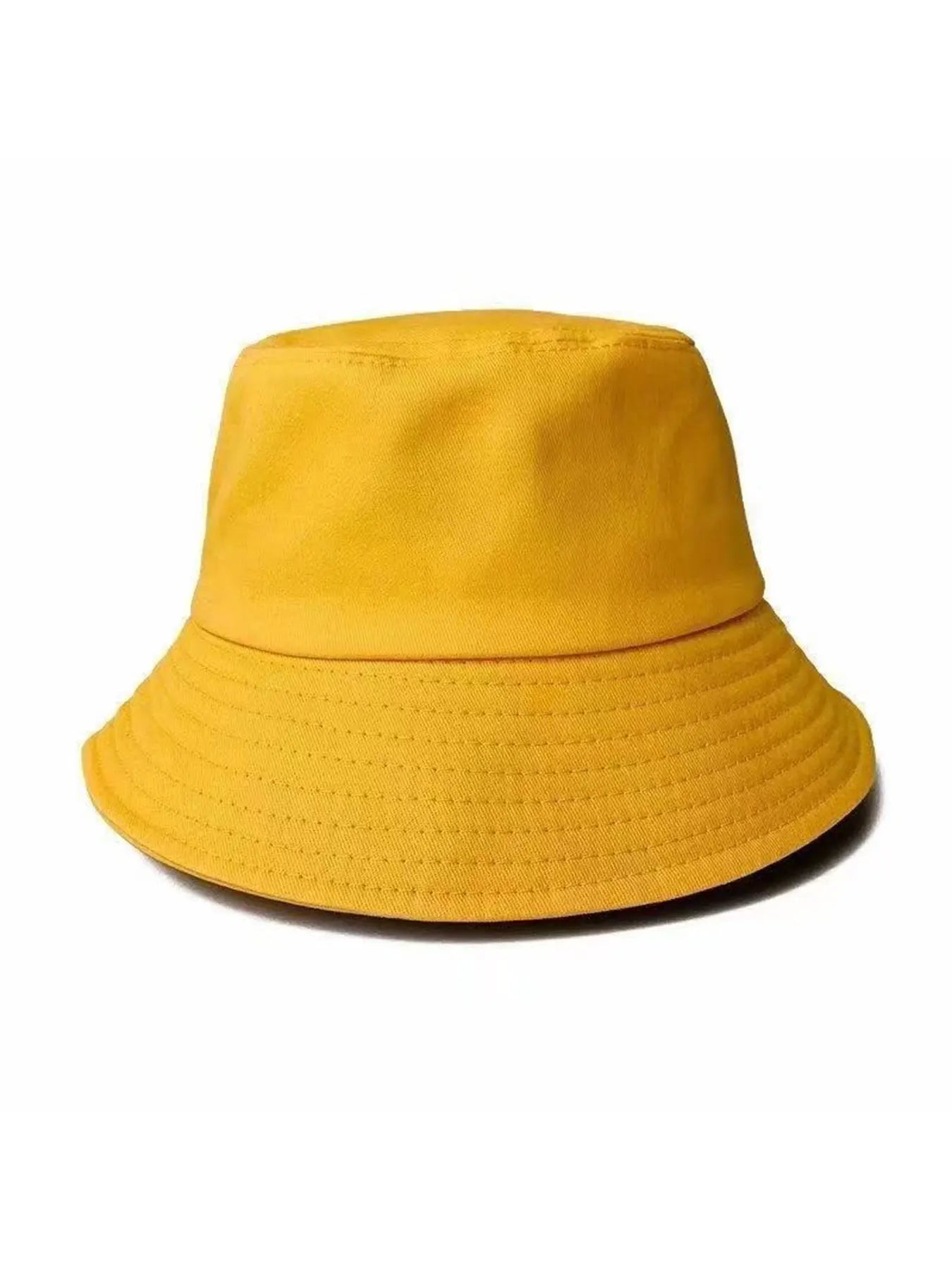 A Summer Double-Sided Portable Fashionable Basin Hat Fisherman Hat Bucket Hat