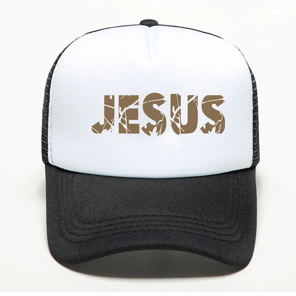 Christian Style Jesus Cross Pattern Baseball Cap