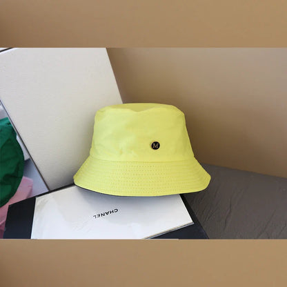 Solid Color Summer New Fisherman Hat