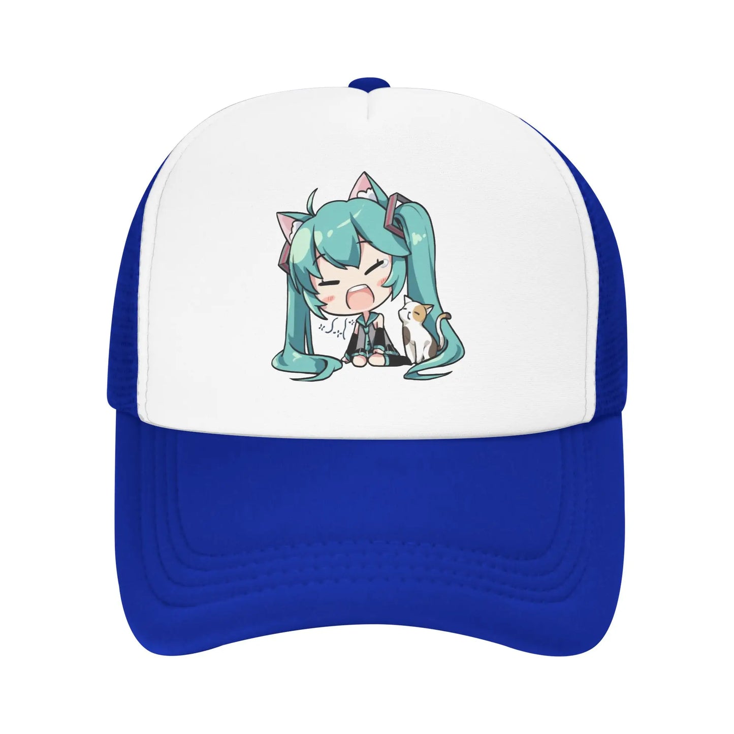 Kasane Teto Vocaloid Triple Baka Chibis Mesh Baseball Caps
