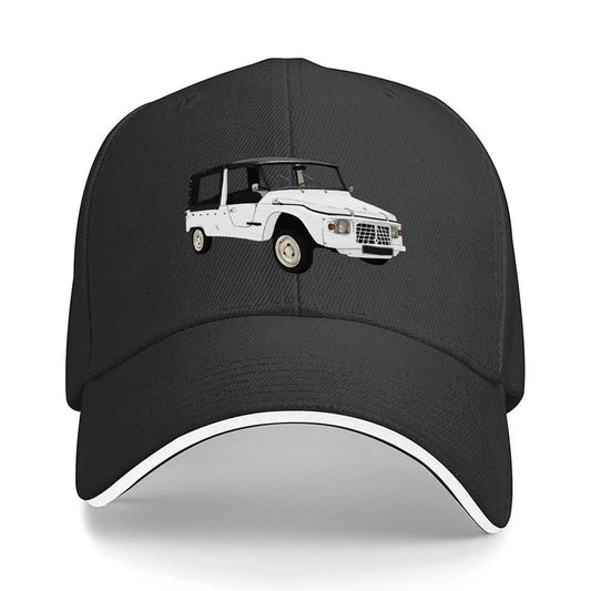 White Mehari 74 Baseball Cap