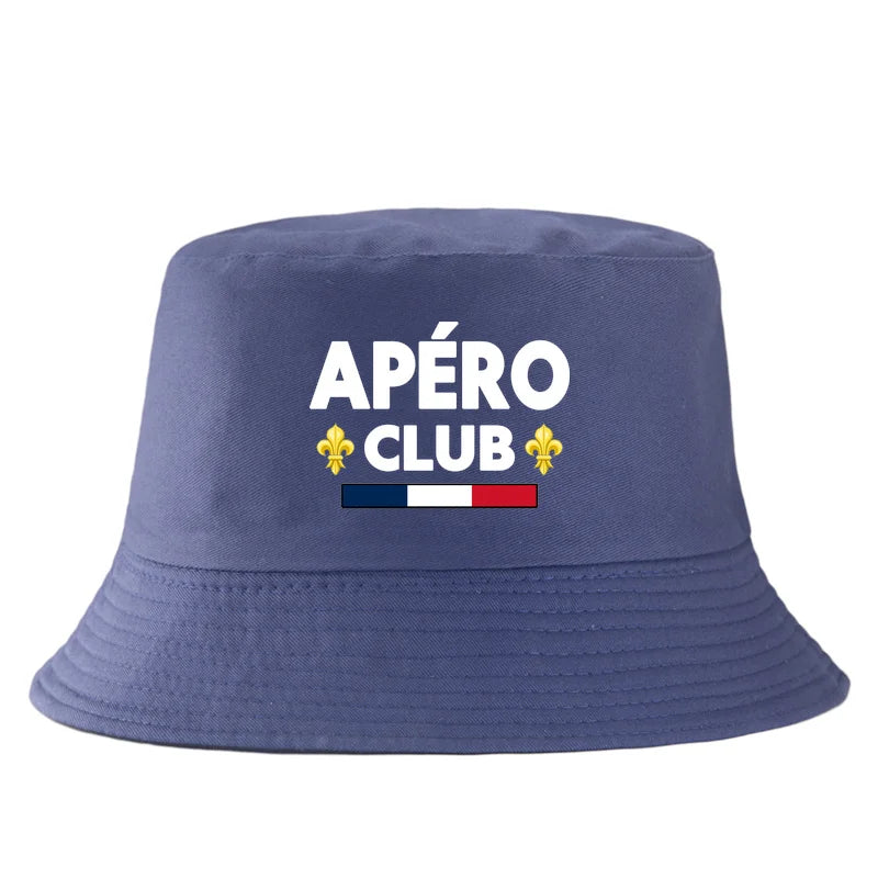 Fashion France Apero Club Bob Reversible Bucket Hat