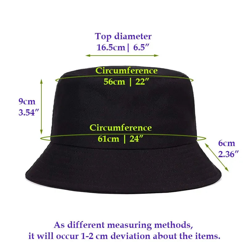 France CGT Reversible Bucket Hats Girl Boy Cotton Summer Hat Men Women