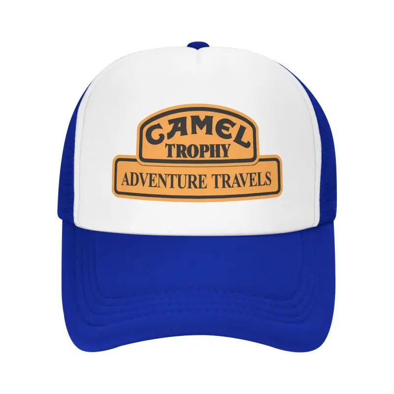 Camel Trophy Racing Print Mesh Baseball Cap