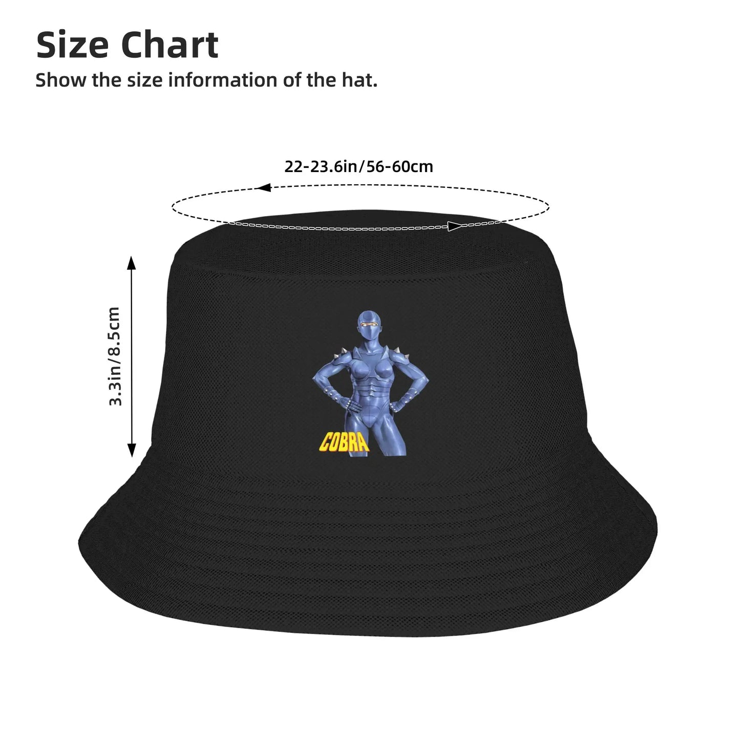 Street Armaroid Space Adventure Cobra Bucket Hat