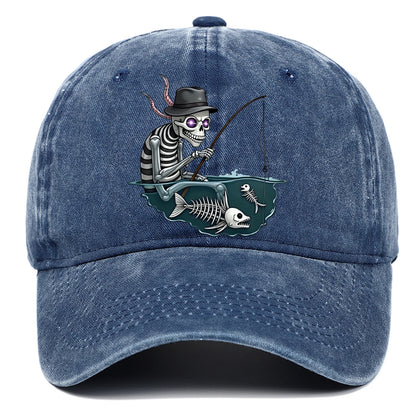 Personalized Skull Print Baseball Cap For Men And Women, Halloween Party Decoration Hat