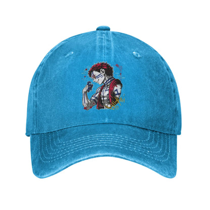 Summer Cap Sun Visor Upper Moon 3 Akaza Hip Hop Caps Demon Slayer Baseball Hat