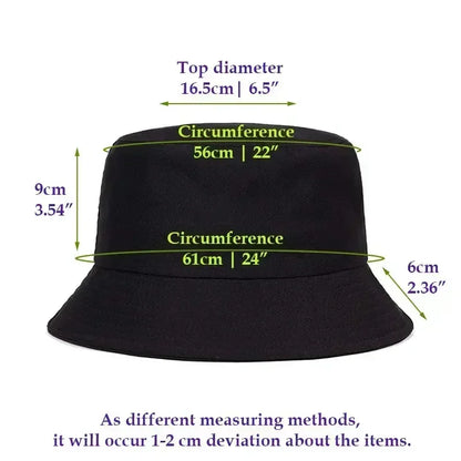 MILF Hunter Reversible Bucket Hat Adult Funny Streetwear Hip Hop Cap