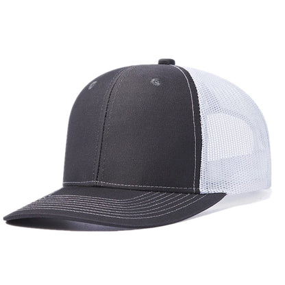 Hot Sale Unisex Cap Slight Curved Brim Style Trucker Hat  Men & Women