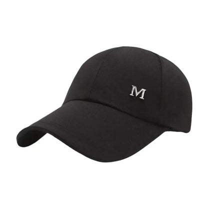 Baseball Cap M Letter Embroidery Pure Color Sun Hat Dad Hats Hip Hop