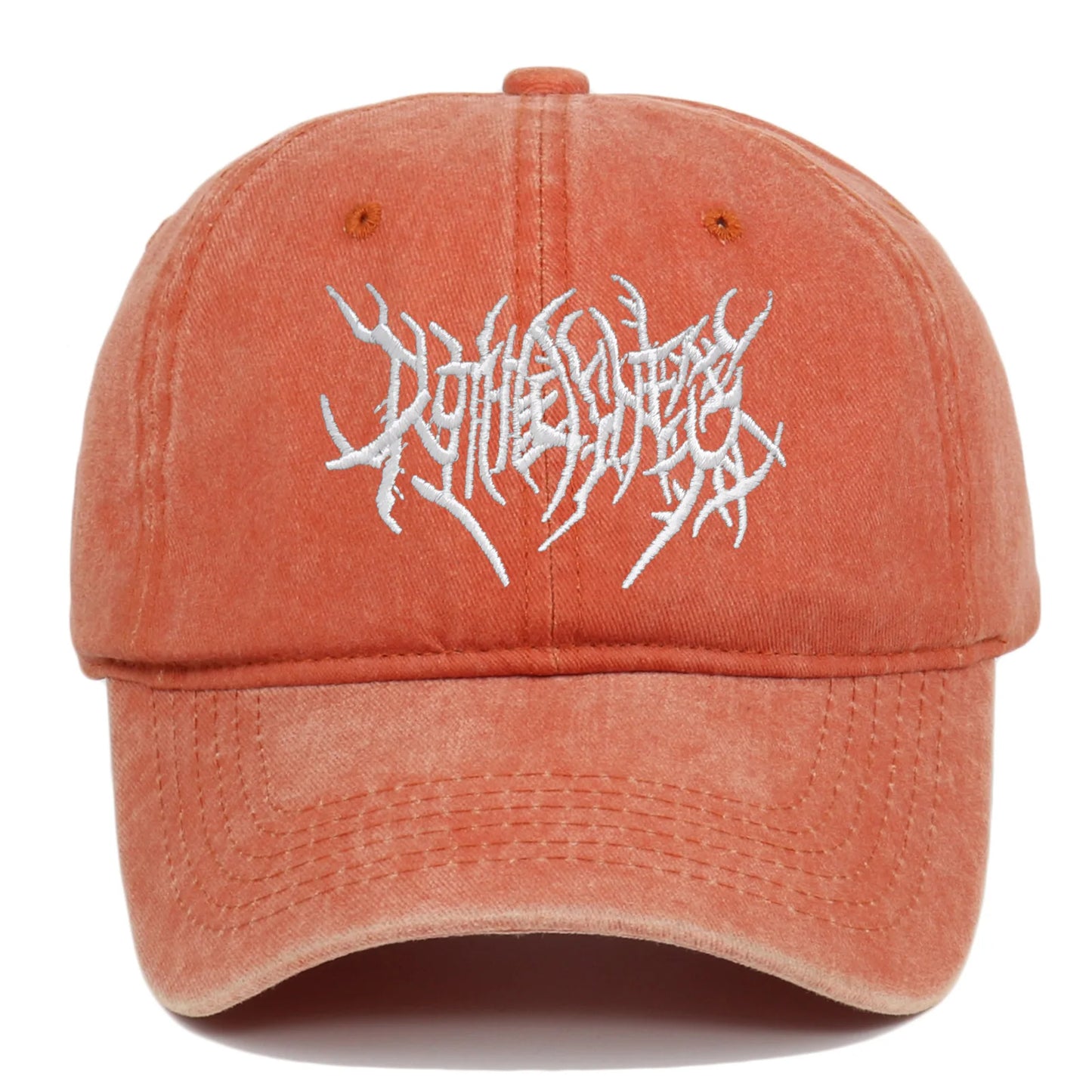 Visors Embroidery Baseball Caps Adjustable Gothic Faded Cap Hip-hop Sunscreen Hats
