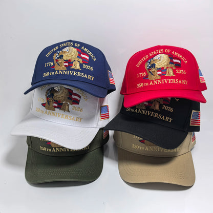American 250th Anniversary Baseball Cap
