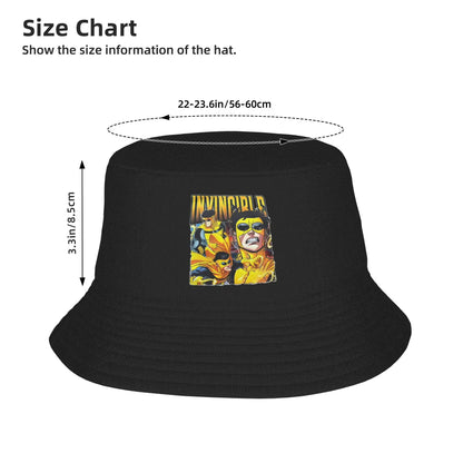 Invincible Universe Omni Cartoon Bucket Hats