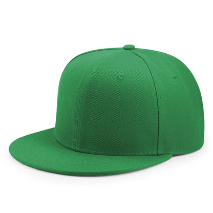 Wholesale Adult Blank Snapback Cap Hip Hop Hat For Men Women