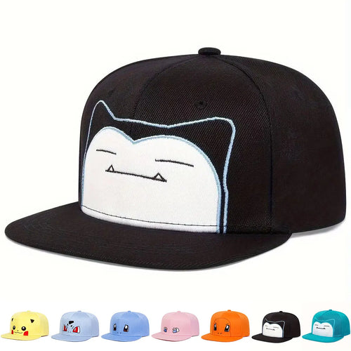 Unisex Cute Cartoon Embroidery Hip-hop Hats