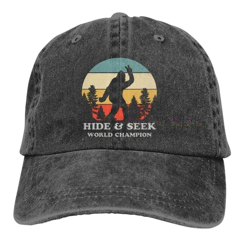 Bigfoot Is Real and He Tried to Eat My Ass Baseball Cap