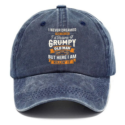 Men's Baseball Cap With Fun Printed Patterns For Daily