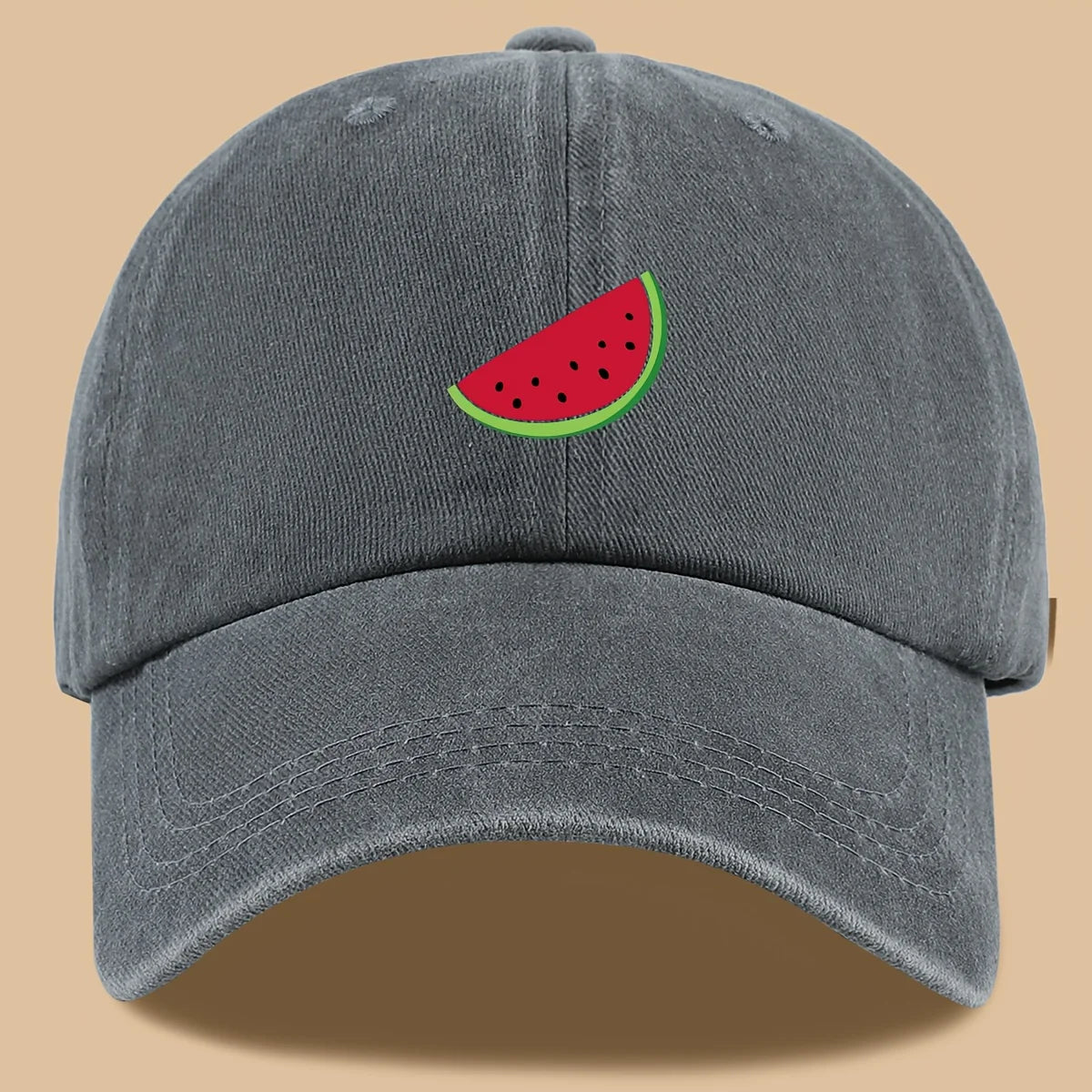 Watermelon Print Baseball Cap