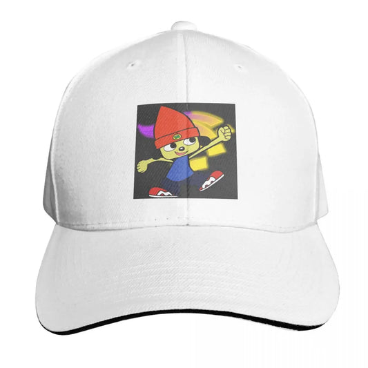 Parappa The Rapper Patchc Cartoon Game Cap Fashion Casual Baseball Caps