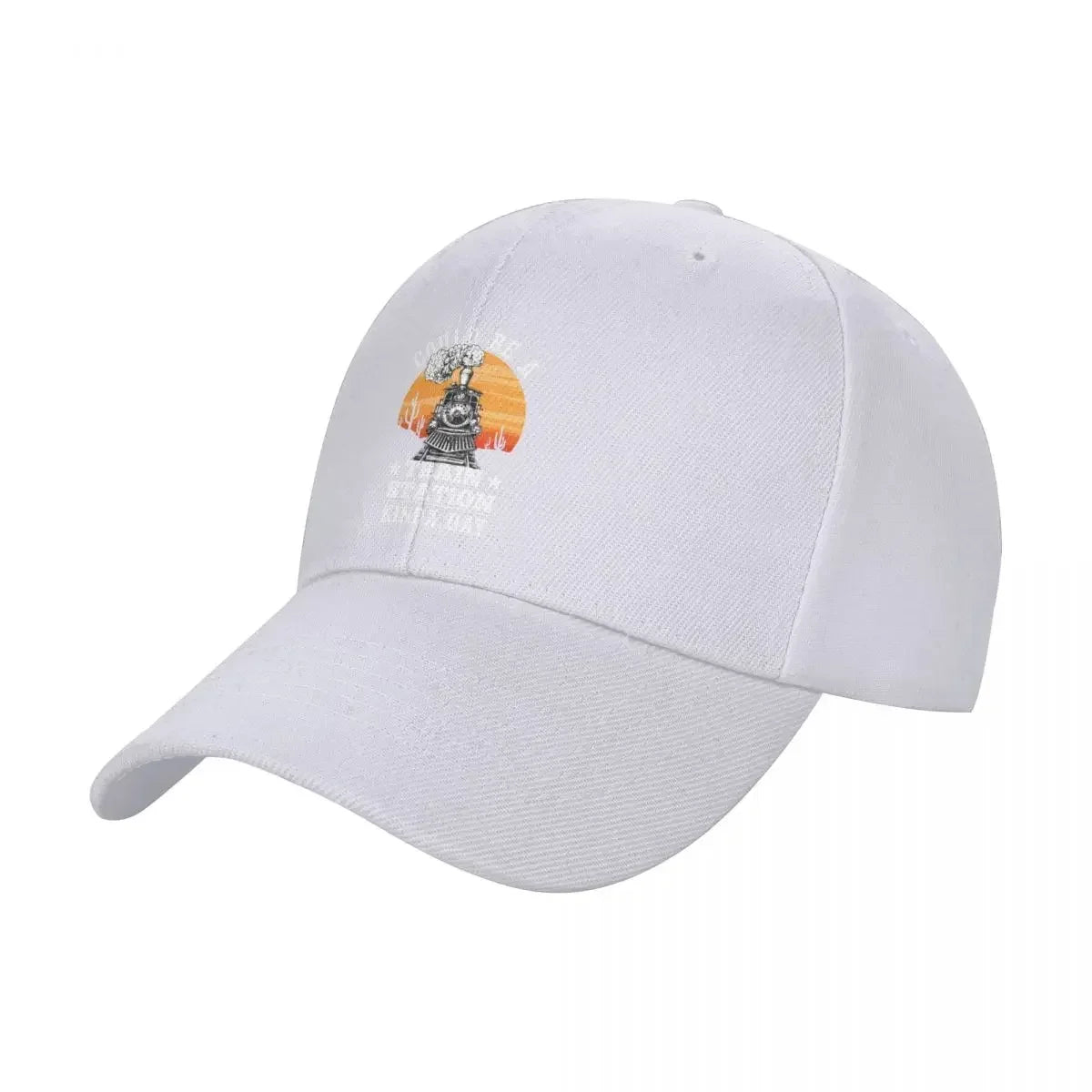 Train Station Kind of Day Baseball Cap