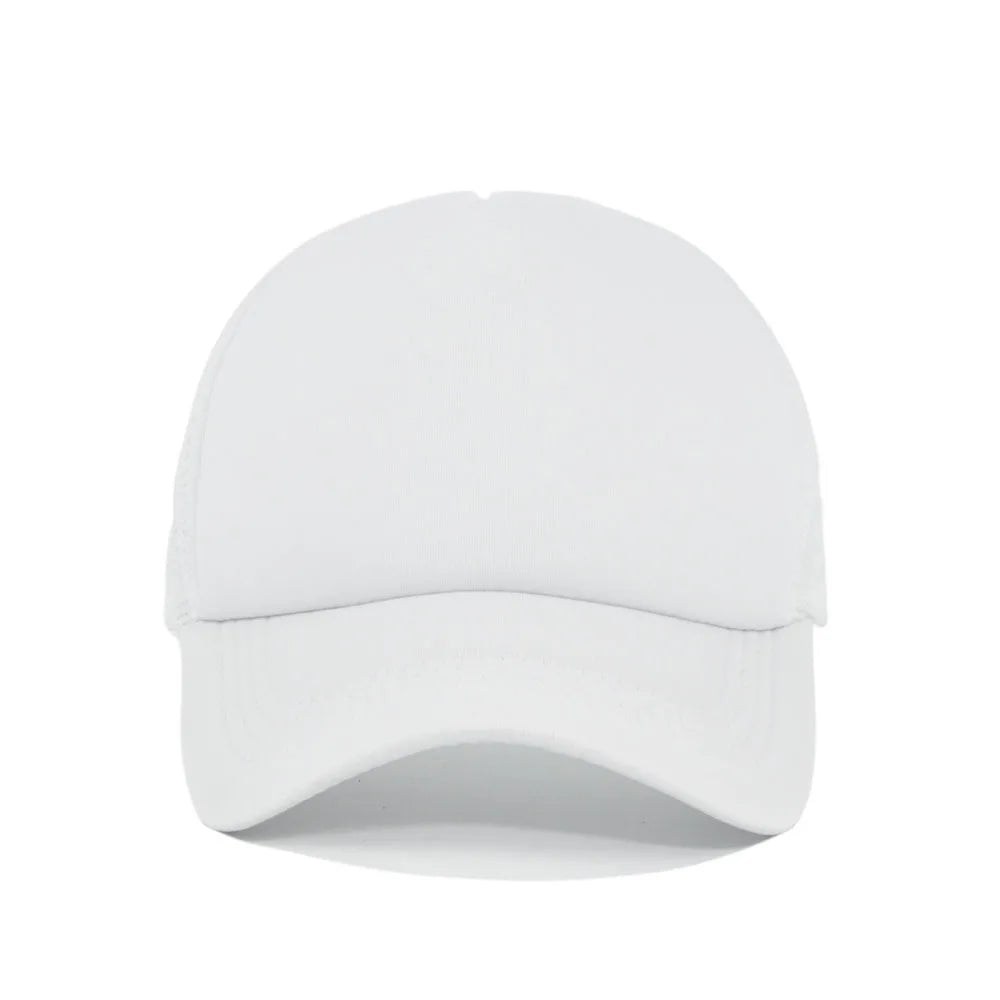 15 Colors Mesh Baseball Cap Adjustable Snapback Hats For Women Men