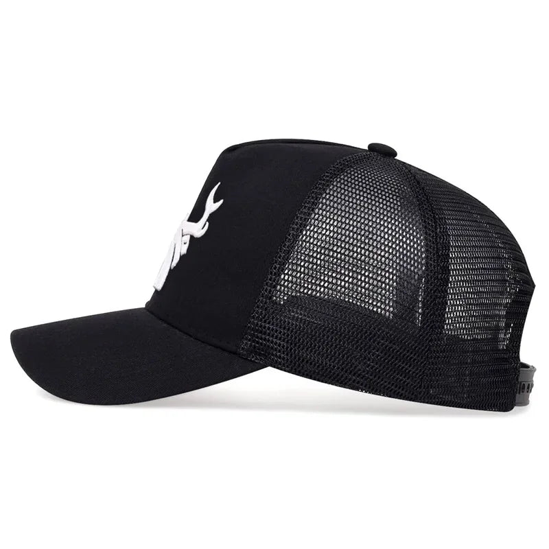 Unisex Antler Embroidered Baseball Cap