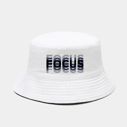 "FOCUS" Fashionable Printed Fisherman Hat Bucket Hat For Men Women