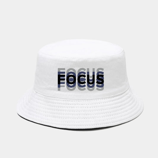 "FOCUS" Fashionable Printed Fisherman Hat Bucket Hat For Men Women