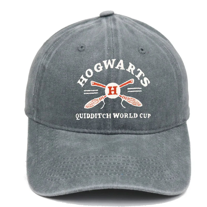 Harry Potter Embroidered Washed Baseball Hat