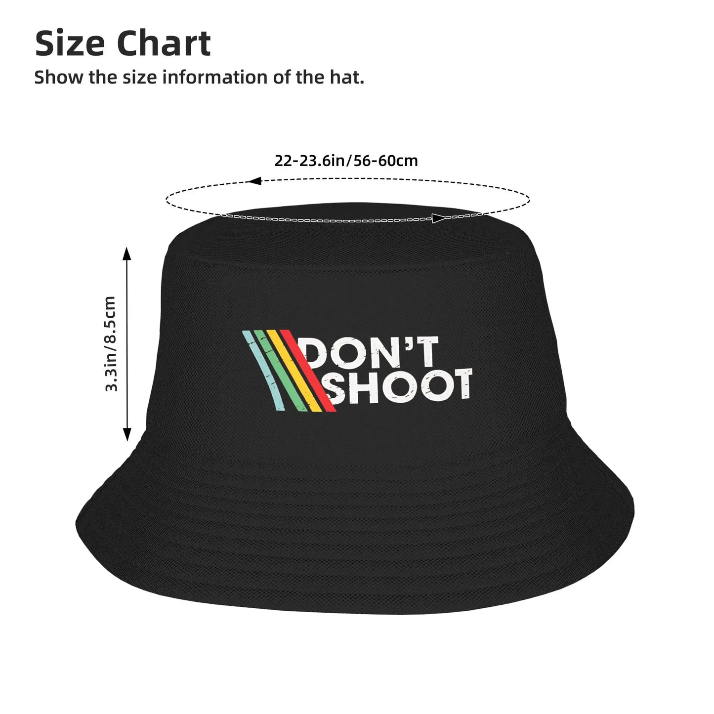 Unisex DONT SHOOT Gaming Arc Raiders Bucket Hat