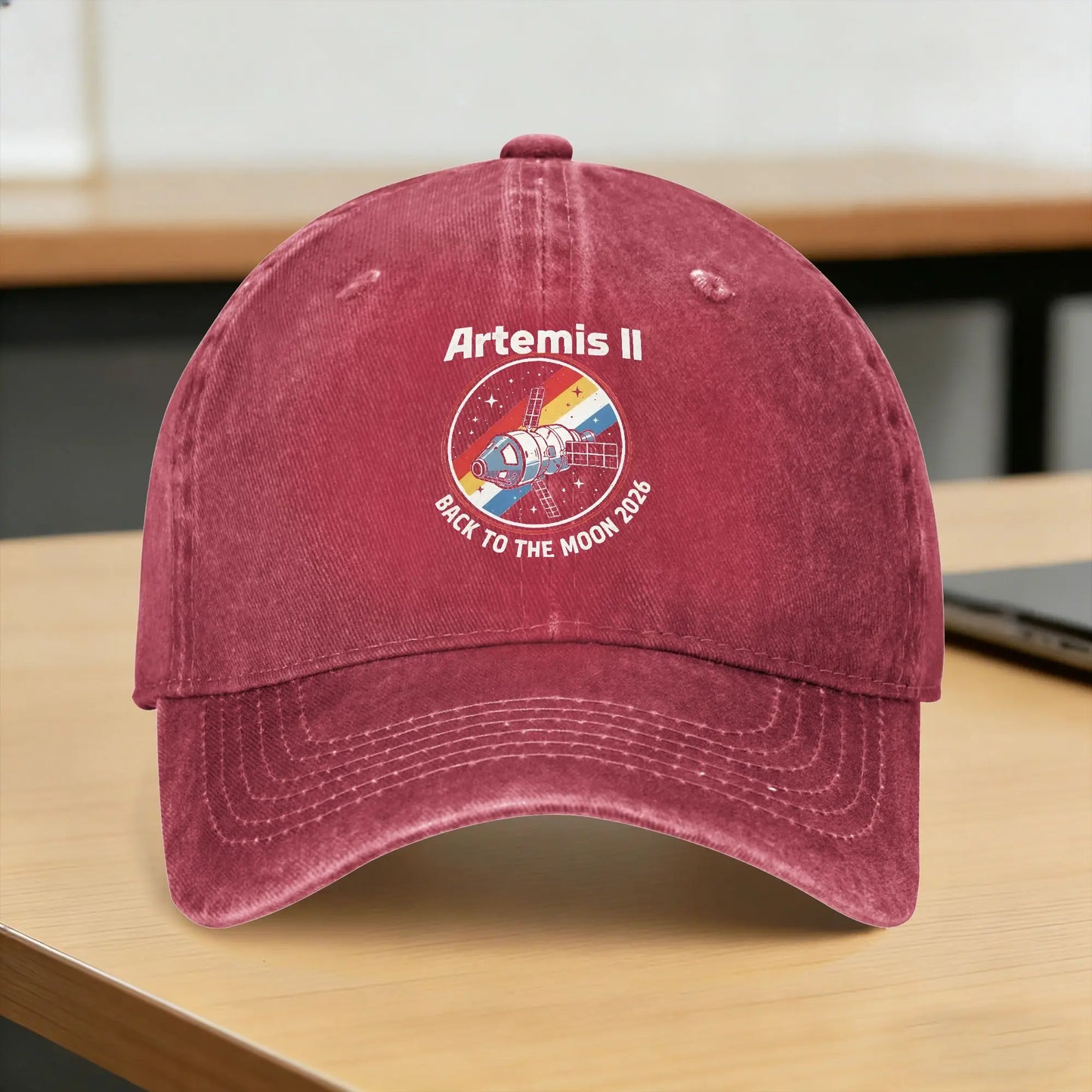 Artemis II Back to the Moon 2026 Casual Baseball Cap