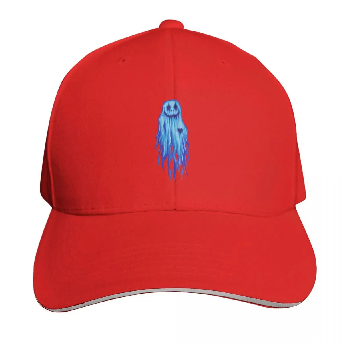 The Happy Blue Ghost Baseball Cap